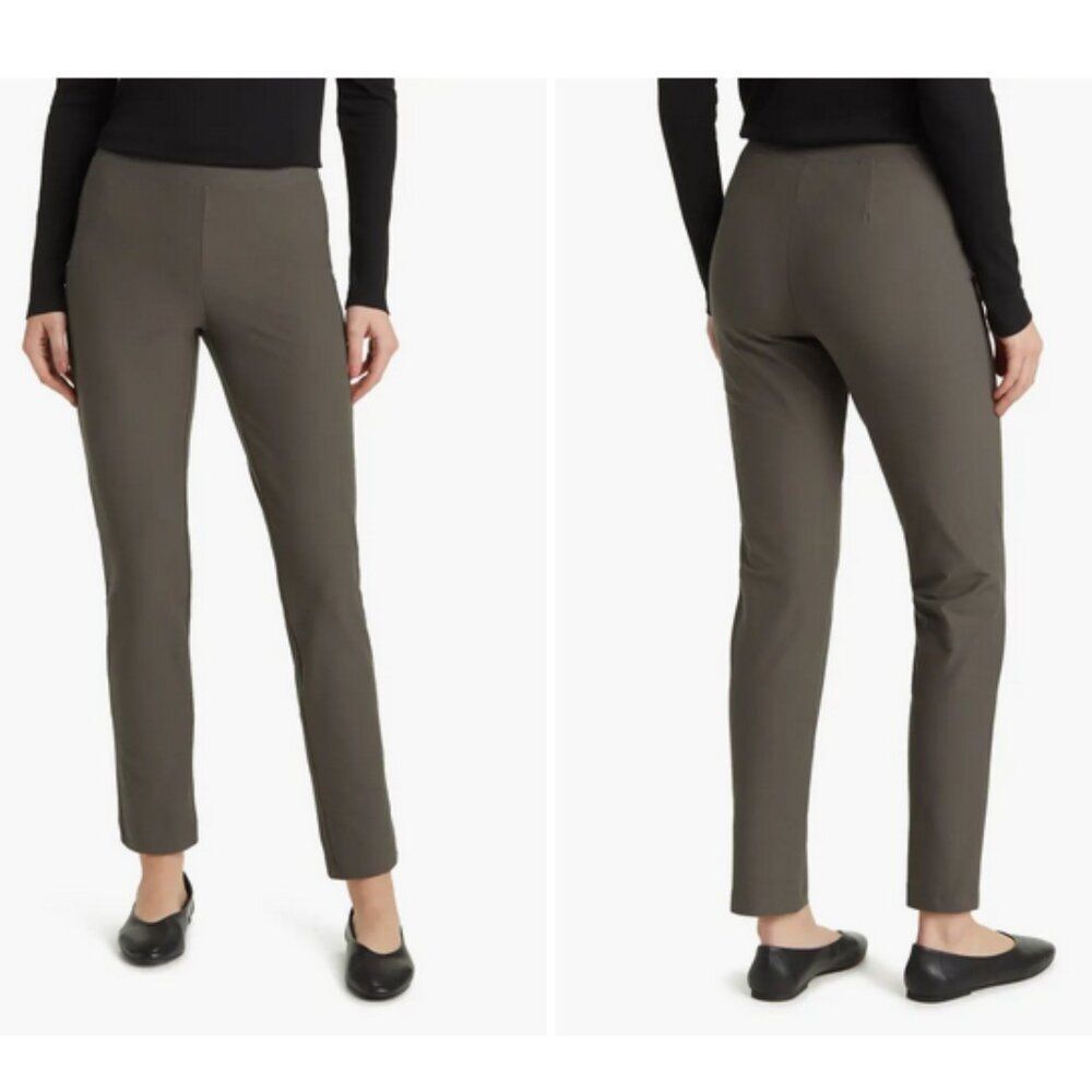 Eileen Fisher Women's Size Medium Slim Ankle Stretch Crepe Pants